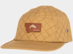 Simms Big Sky Waxed Canvas Cap -Simms Store BigSkyWaxedCanvasCapDarkBronze