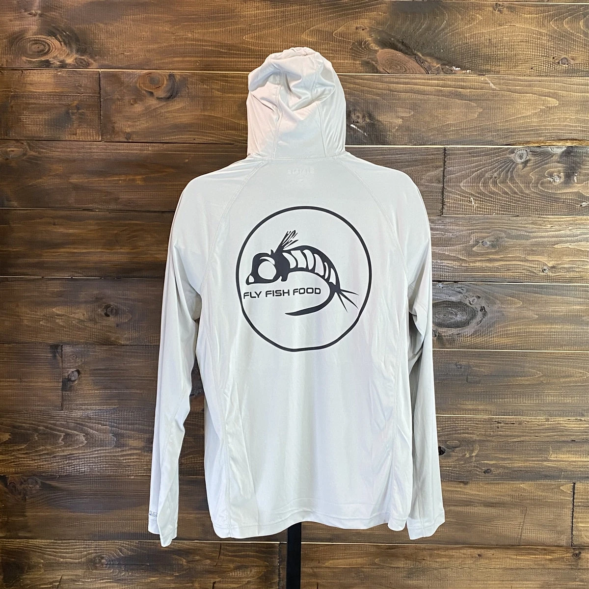 Simms - Men's Solarflex Hoody - Sterling - Fly Fish Food Logo 1 Simms - Men's Solarflex Hoody - Sterling - Fly Fish Food Logo