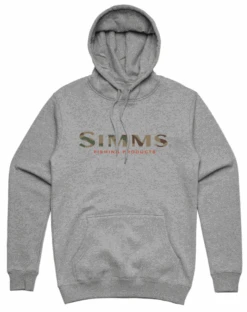 M's Simms Logo Hoody - CX - Grey Heather