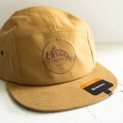 Simms Camper Hat - Fly Fish Food Logo - Camel -Simms Store Simms FFFCamperHatCamel 2