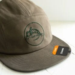 Simms Camper Hat - Fly Fish Food Logo - Olive -Simms Store Simms FFFCamperHatOlive 2