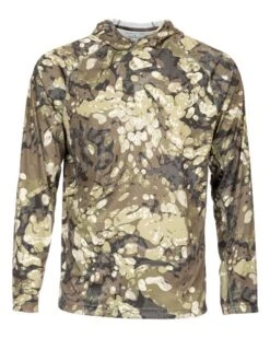 Simms SolarFlex Hoody - Print -Simms Store SolarflexHoodyRiparianCamo
