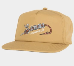 Simms Unstructured Flat Brim Cap - Black -Simms Store UnstructuredFlatBrimCapCamel3