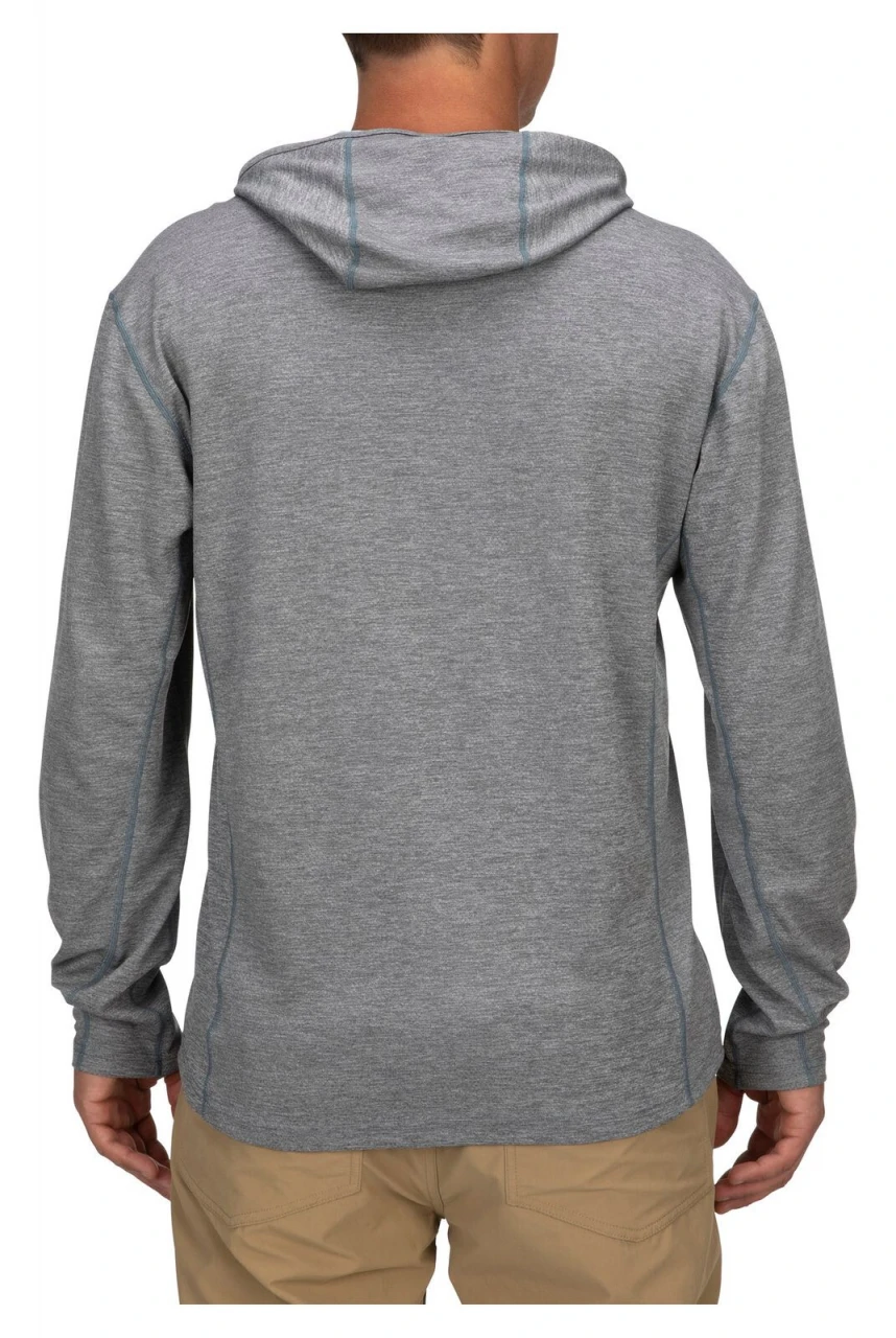 Bugstopper Hoody Simms Steel Heather 4 Bugstopper Hoody Simms Steel Heather - Image 4