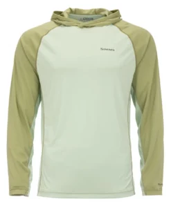 Bugstopper Solar Flex Hoody Simms Light Green & Sage Heather