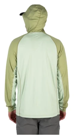Bugstopper Solar Flex Hoody Simms Light Green & Sage Heather -Simms Store bugstopper solar flex hoody simms light green sage heather.4