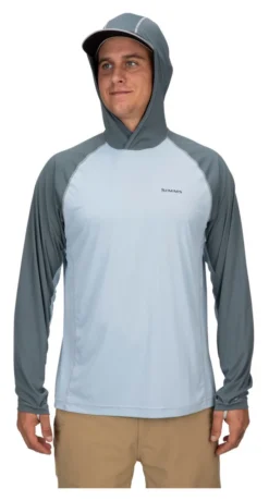 Bugstopper Solar Flex Hoody Simms Steel Blue -Simms Store bugstopper solar flex hoody simms steel blue s.7