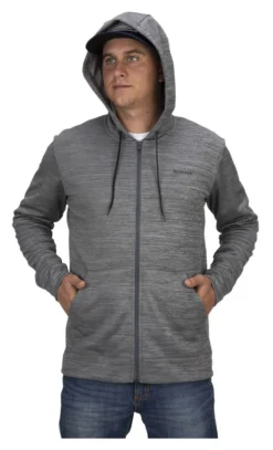 Challenger Hoody Simms Full-Zip Steel Heather -Simms Store challenger hoody simms full zip steel heather s.4