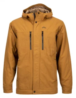 Dockwear Hooded Jacket Simms Dark Bronze