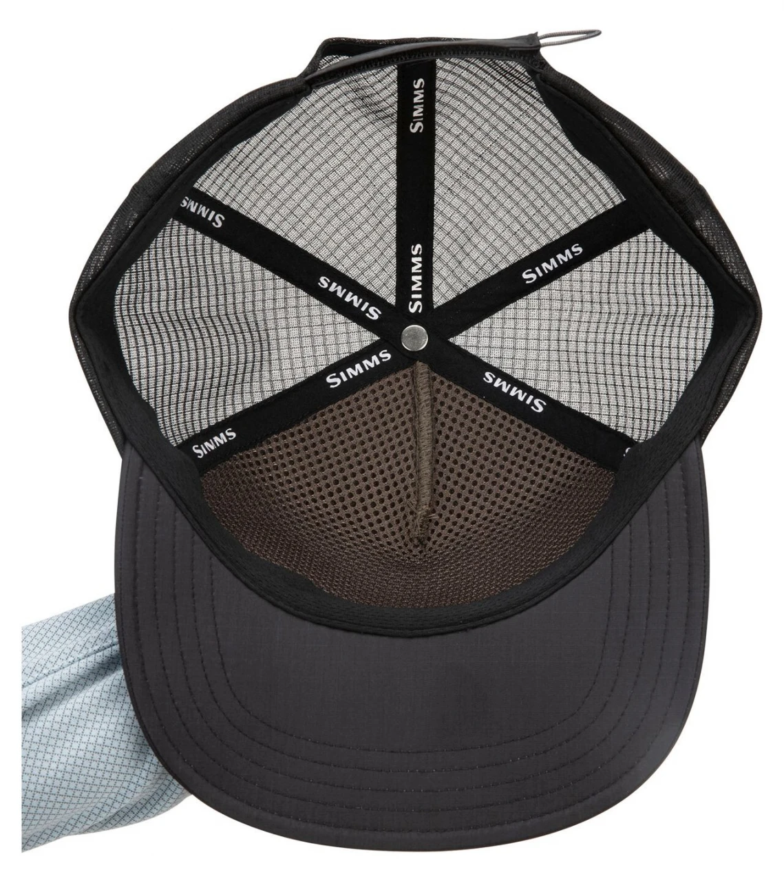Fishing Cap Simms Flyweight Mesh Black 2 Fishing Cap Simms Flyweight Mesh Black - Image 2