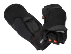 Simms Store -Simms Store fishing gloves simms gore tex exstream foldover mitt black.1