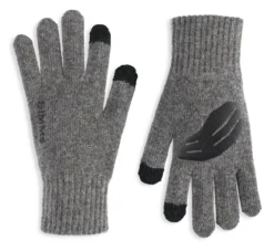 Fishing Gloves Simms Wool Full Finger Steel