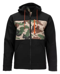 Fishing Jacket Simms Rogue Hoody CX Woodland Camo