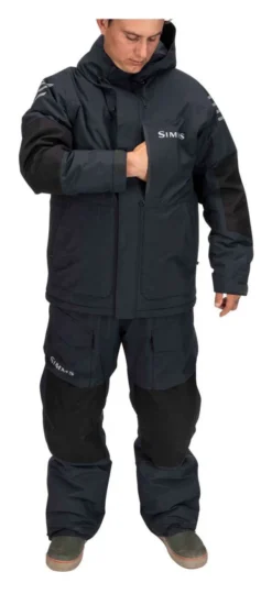 Fishing Jacket Simms Challenger Insulated Black -Simms Store fishing jacket simms challenger insulated black s.6