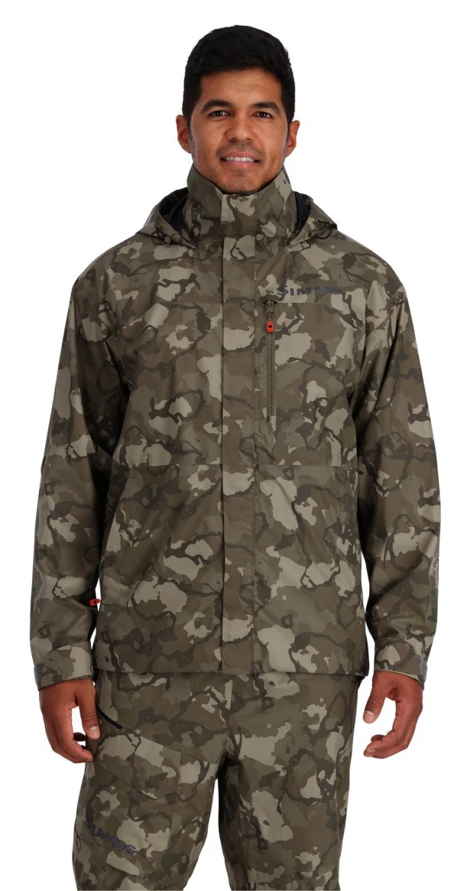 Fishing Jacket Simms Challenger Regiment Camo Olive Drab 2 Fishing Jacket Simms Challenger Regiment Camo Olive Drab - Image 2
