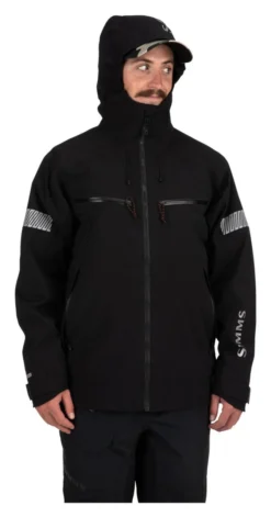 Fishing Jacket Simms CX Blackout -Simms Store fishing jacket simms cx blackout s.6