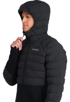 Fishing Jacket Simms ExStream Pull Over Hoody Black -Simms Store fishing jacket simms exstream pull over hoody black.2