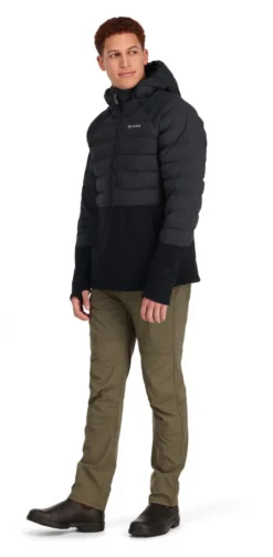 Fishing Jacket Simms ExStream Pull Over Hoody Black -Simms Store fishing jacket simms exstream pull over hoody black.7