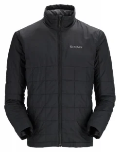 Fishing Jacket Simms Fall Run Collared Black