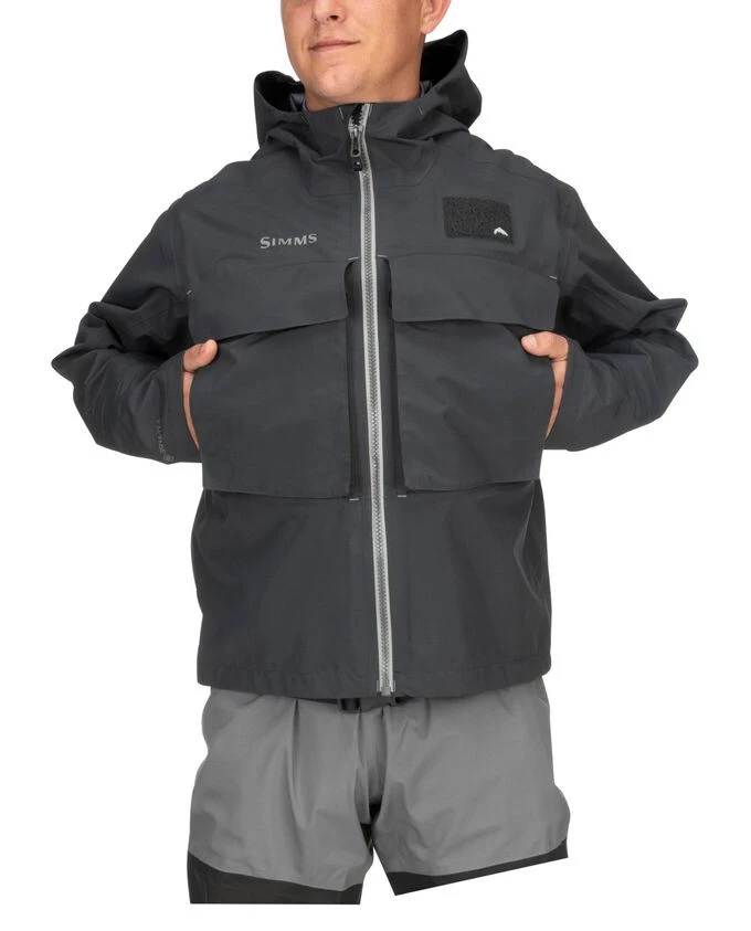 Fishing Jacket Simms Guide Classic Jacket Carbon 6 Fishing Jacket Simms Guide Classic Jacket Carbon - Image 6