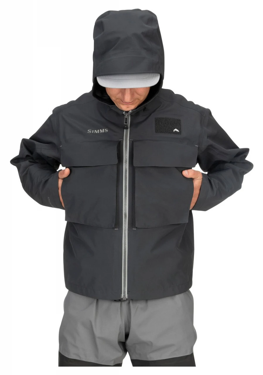Fishing Jacket Simms Guide Classic Jacket Carbon 7 Fishing Jacket Simms Guide Classic Jacket Carbon - Image 7
