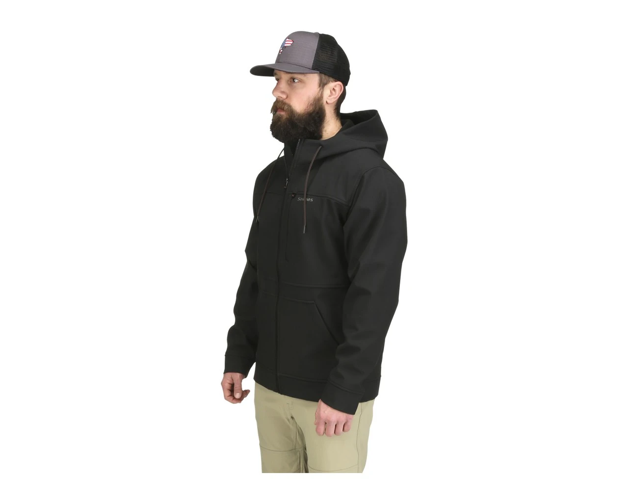 Fishing Jacket Simms Rogue Hoody Raven 5 Fishing Jacket Simms Rogue Hoody Raven - Image 5