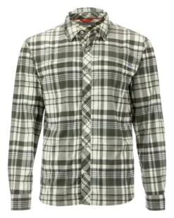 Fishing Shirt Simms Bugstopper Foliage Madras Plaid