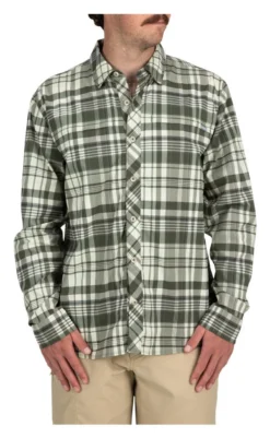 Fishing Shirt Simms Bugstopper Foliage Madras Plaid -Simms Store fishing shirt simms bugstopper foliage madras plaid.2