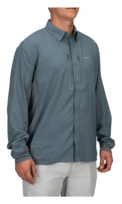 Fishing Shirt Simms Bugstopper Intruder BiComp Storm -Simms Store fishing shirt simms bugstopper intruder bicomp storm.2
