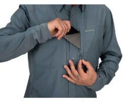 Fishing Shirt Simms Bugstopper Intruder BiComp Storm -Simms Store fishing shirt simms bugstopper intruder bicomp storm.6