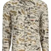 Fishing Shirt Simms Challenger Ghost Camo Stone