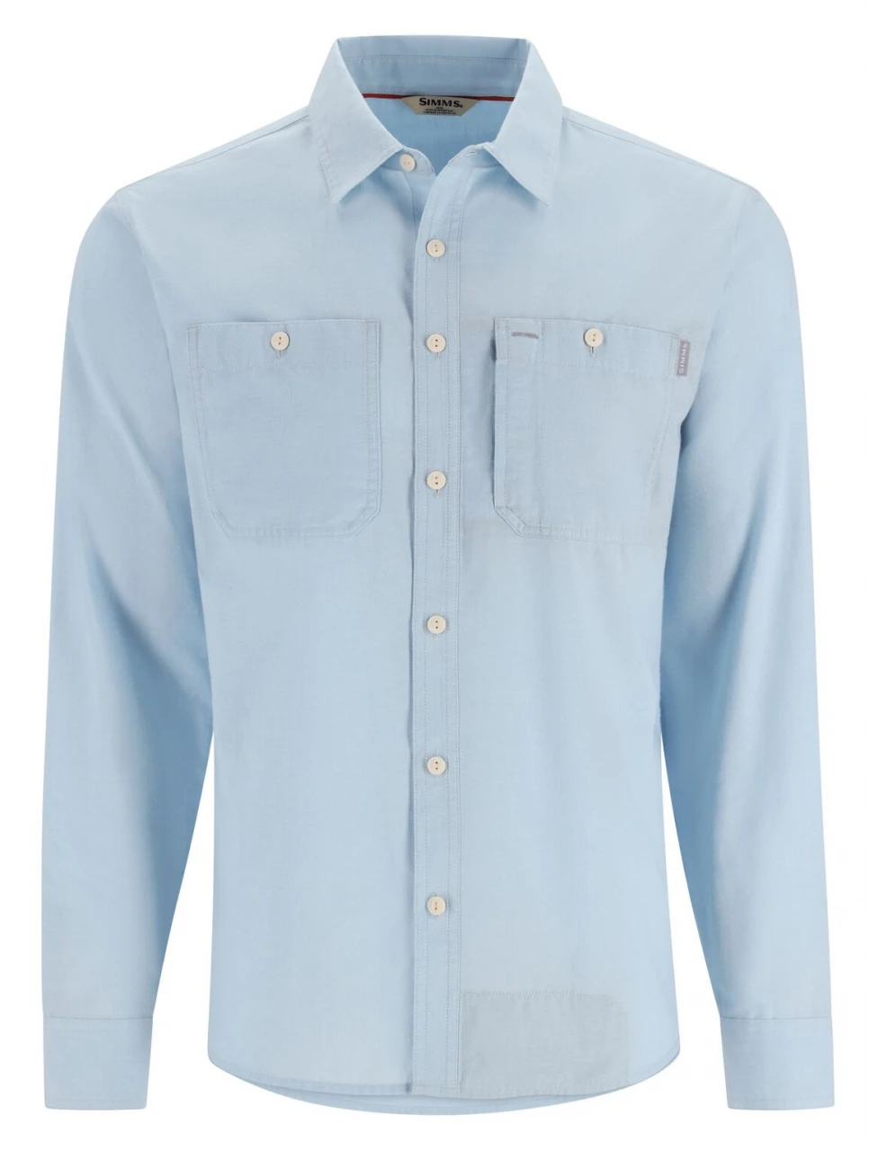 Fishing Shirt Simms Cutbank Chambray Sky Chambray 1 Fishing Shirt Simms Cutbank Chambray Sky Chambray