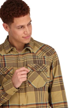 Fishing Shirt Simms Santee Flannel Camel & Navy & Clay Neo Plaid 8 Fishing Shirt Simms Santee Flannel Camel & Navy & Clay Neo Plaid -Simms Store fishing shirt simms santee flannel camel navy clay neo plaid.2