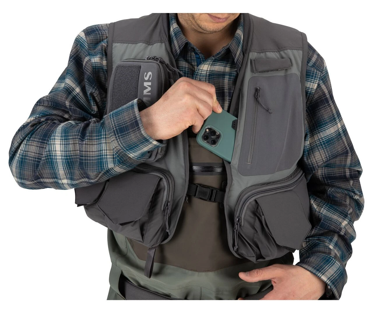 Fishing Vest Simms Freestone Pewter 7 Fishing Vest Simms Freestone Pewter - Image 7