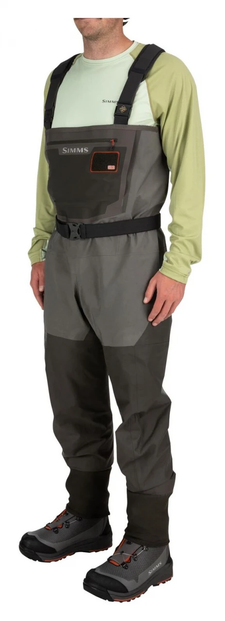 Fishing Waders Simms G3 Guide Stockingfoot Gunmetal 3 Fishing Waders Simms G3 Guide Stockingfoot Gunmetal - Image 3