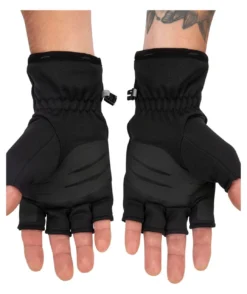 Fly Fishing Gloves Simms Freestone Half Finger Black -Simms Store fly fishing gloves simms freestone half finger black xs.4