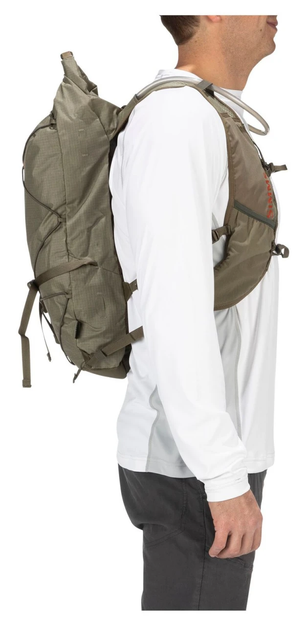 Fly Fishing Vest Pack Simms Flyweight Tan 4 Fly Fishing Vest Pack Simms Flyweight Tan - Image 4