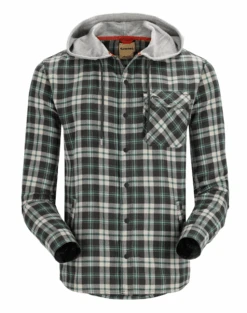 Simms M's Santee Flannel Hoody 6 Simms M's Santee Flannel Hoody -Simms Store forest