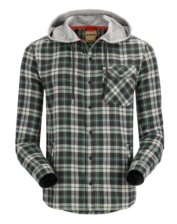 Simms M's Santee Flannel Hoody 3 Simms M's Santee Flannel Hoody - Image 3