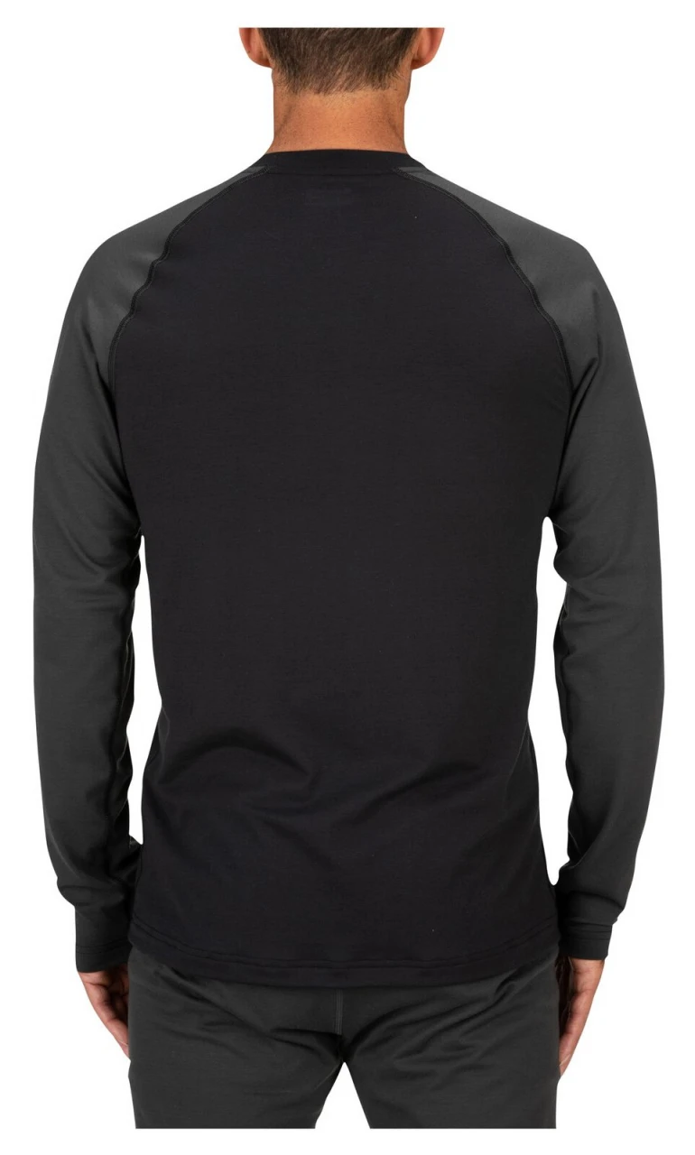 Lightweight Baselayer Top Simms Black 3 Lightweight Baselayer Top Simms Black - Image 3