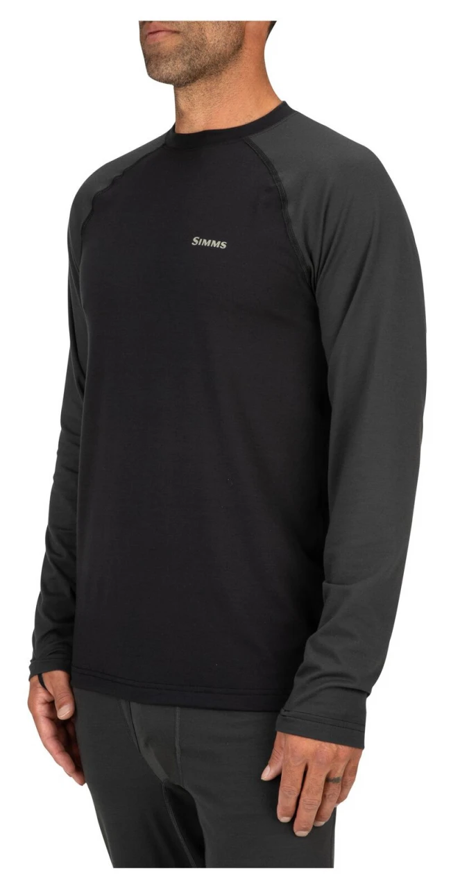 Lightweight Baselayer Top Simms Black 4 Lightweight Baselayer Top Simms Black - Image 4