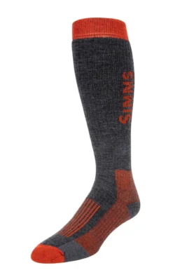 Merino Midweight OTC Sock Simms Carbon