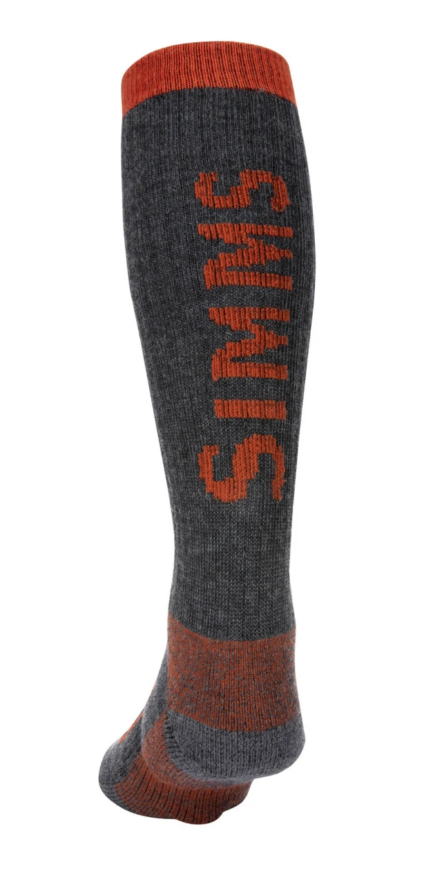 Merino Thermal OTC Sock Simms Carbon 2 Merino Thermal OTC Sock Simms Carbon - Image 2