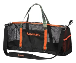 Mesh Bag Simms Challenger Duffel 60L Black