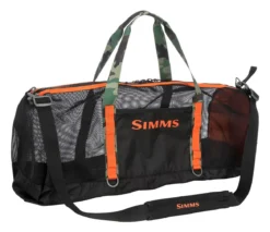 Mesh Bag Simms Challenger Duffel 60L Black -Simms Store mesh bag simms challenger duffel 60l black.2