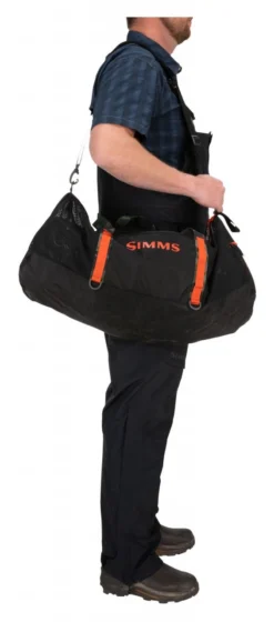 Mesh Bag Simms Challenger Duffel 60L Black -Simms Store mesh bag simms challenger duffel 60l black.4