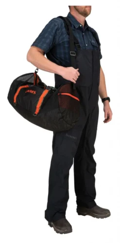 Mesh Bag Simms Challenger Duffel 60L Black -Simms Store mesh bag simms challenger duffel 60l black.7