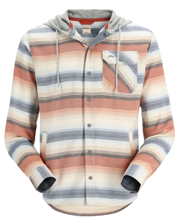 Simms M's Santee Flannel Hoody 2 Simms M's Santee Flannel Hoody - Image 2