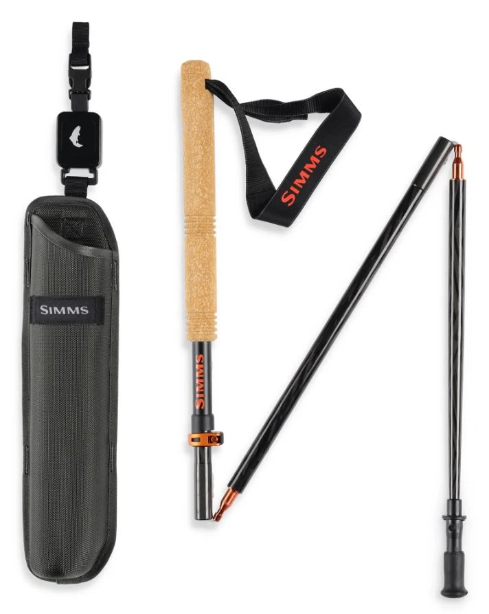 Simms Pro Wading Staff - Black 1 Simms Pro Wading Staff - Black