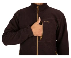 Rivershed Full Zip Simms Mahogany 6 Rivershed Full Zip Simms Mahogany -Simms Store rivershed full zip simms mahogany.2